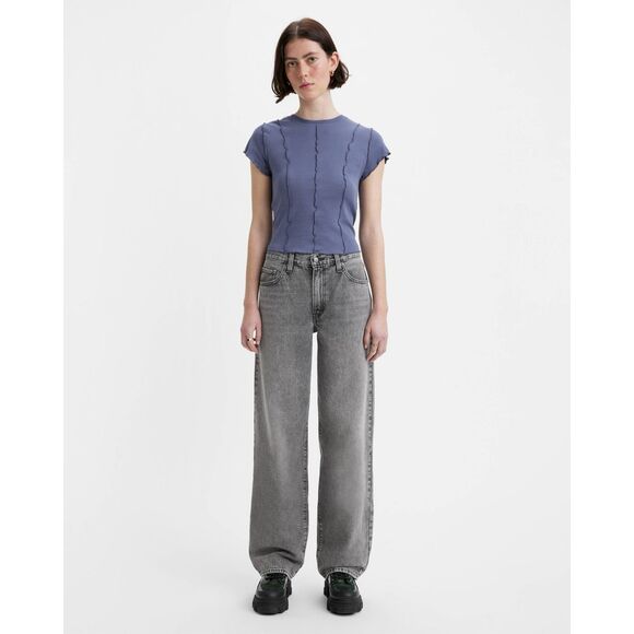 Levis Baggy Dad High Rise Relaxed Wide Oversized Balloon Jeans Size w30 L30 - Picture 1 of 10